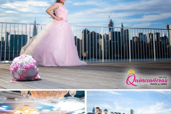 Angie's Quinceañera celebration in Astoria Queens
