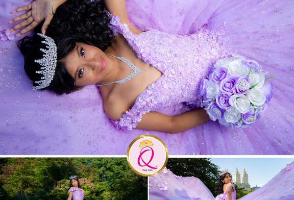 Nathali's Sweet 15 photo shoot in Central Park NY