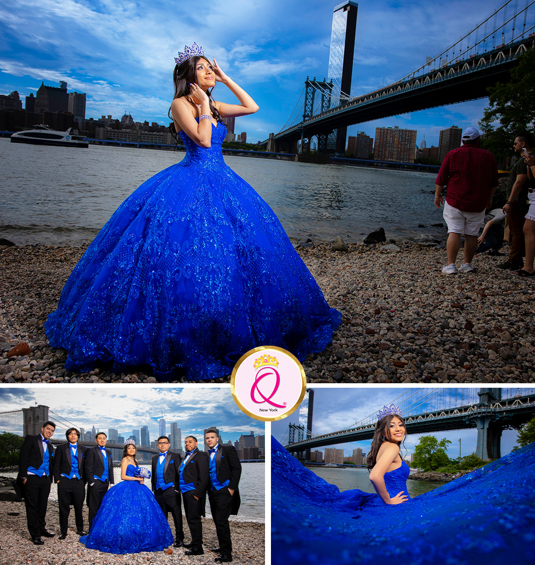 Sweet16 Pre-Event Photoshoot  in Brooklyn Bridge New York.