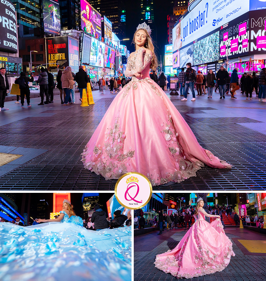 Crystal -Sweet16 Quinceanera photo and video Time Square, NYC