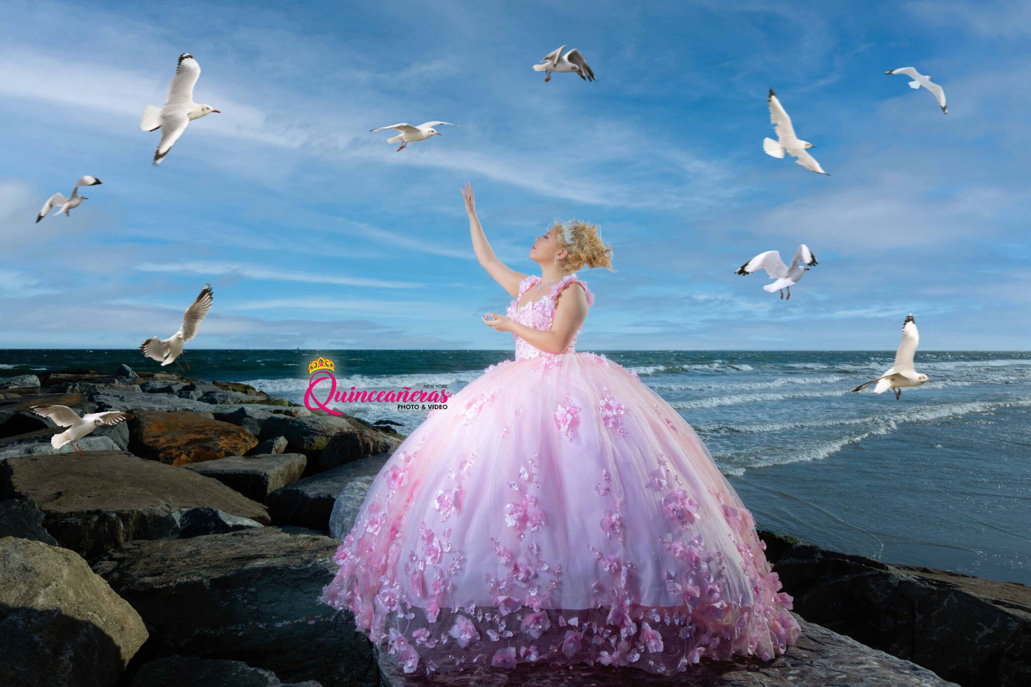 Lilac Dress for Quinceanera Swet 16 New York Photo and video